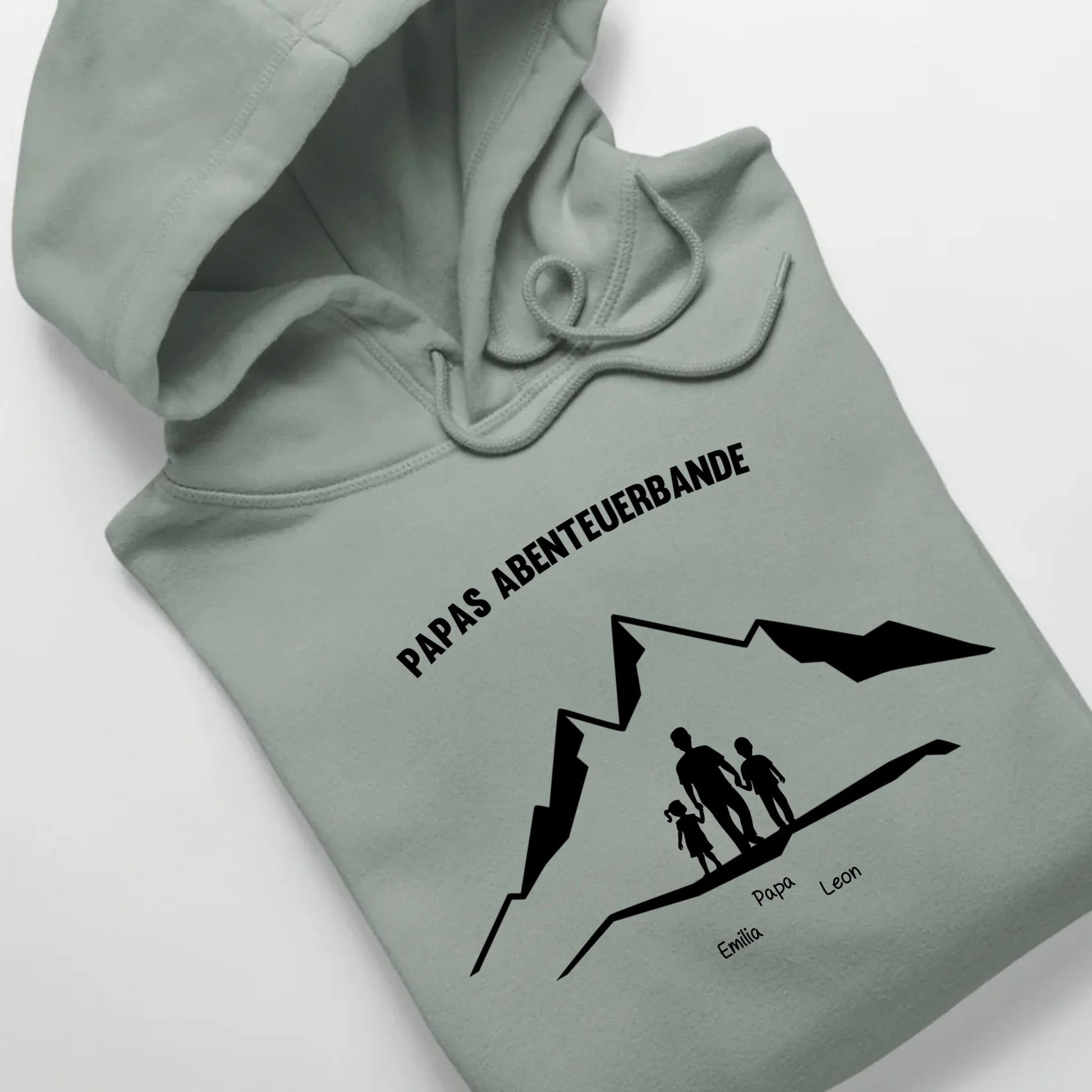 Papas Abenteuerbande - Bio Unisex Hoodie *personalisierbar* Cruiser Hoodie 2.0 ST ST Aloe