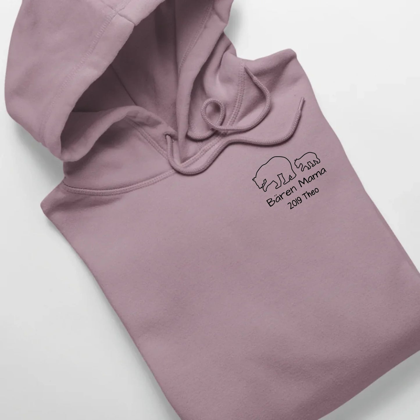 Bären Mama klein - Bio Unisex Hoodie *personalisierbar* Cruiser Hoodie 2.0 ST ST Lilac-Dream