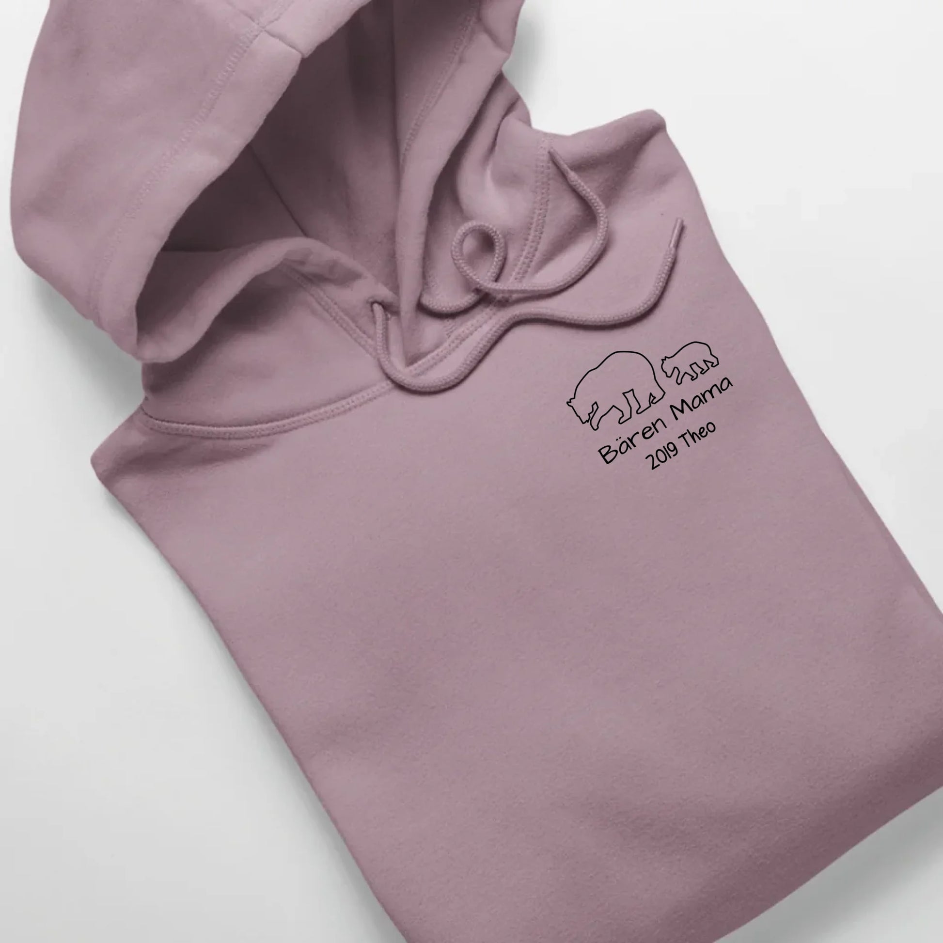 Bären Mama klein - Bio Unisex Hoodie *personalisierbar* Cruiser Hoodie 2.0 ST ST Lilac-Dream