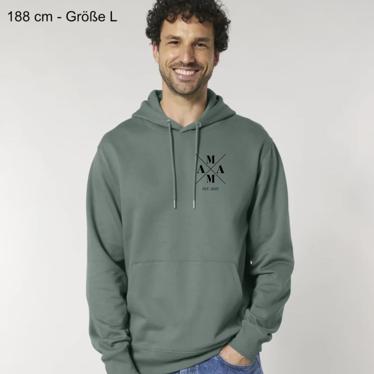 Mama Minimal + Symbole - Bio Unisex Hoodie *personalisierbar*