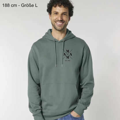 Mama Minimal + Symbole - Bio Unisex Hoodie *personalisierbar*