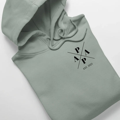 Papa Minimal + Symbole - Bio Unisex Hoodie *personalisierbar* Cruiser Hoodie 2.0 ST ST Aloe