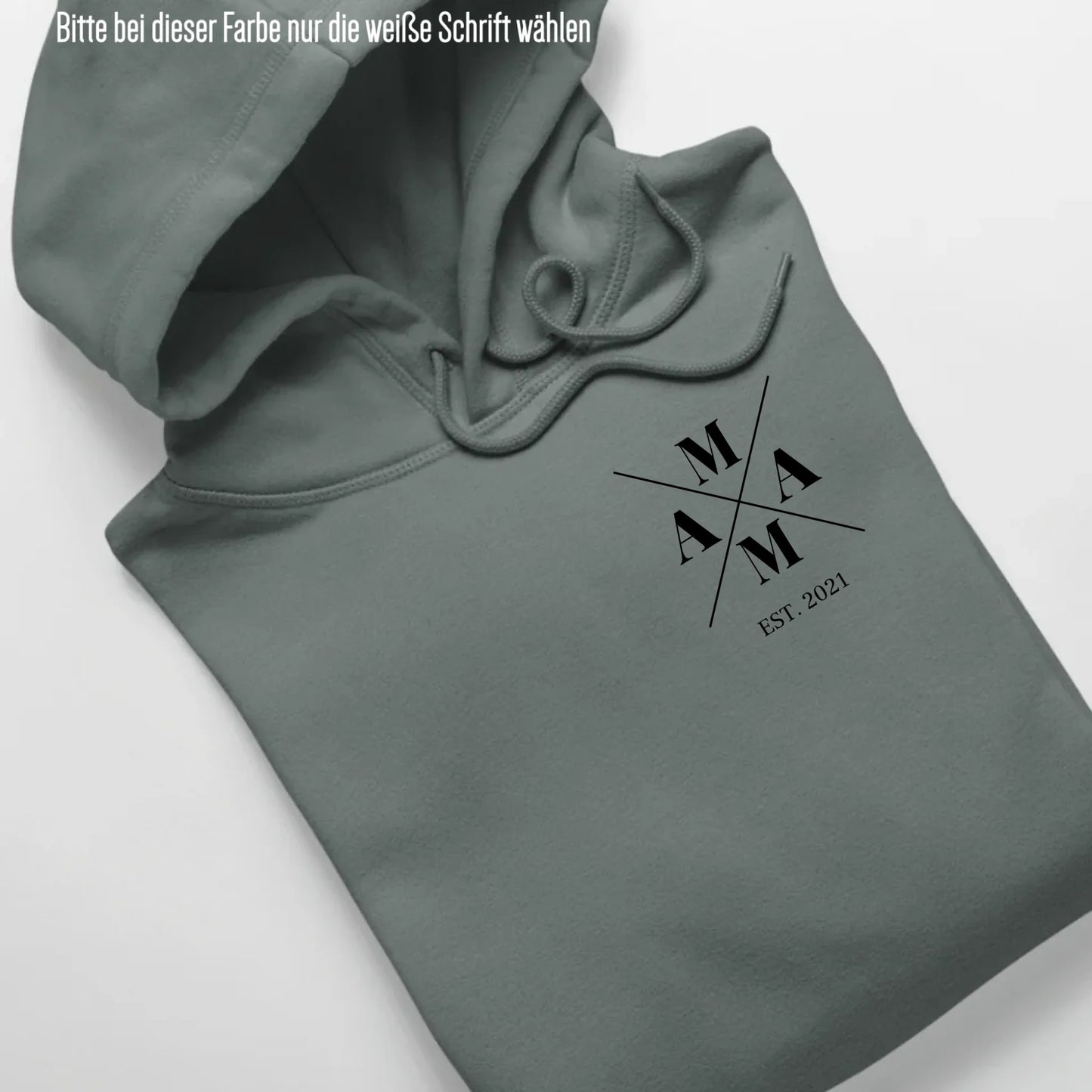 Mama Minimal + Symbole - Bio Unisex Hoodie *personalisierbar* Cruiser Hoodie 2.0 ST ST Green-Bay