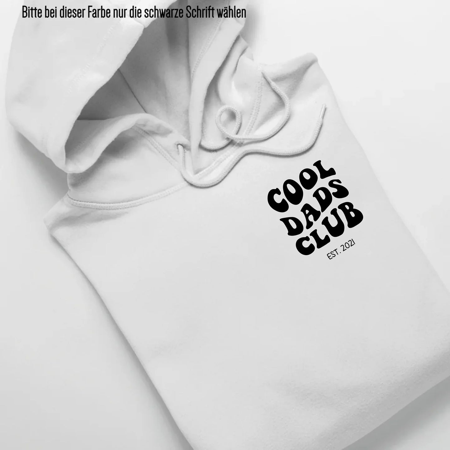 Cool Dads Club - Bio Unisex Hoodie *personalisierbar* Cruiser Hoodie 2.0 ST ST White