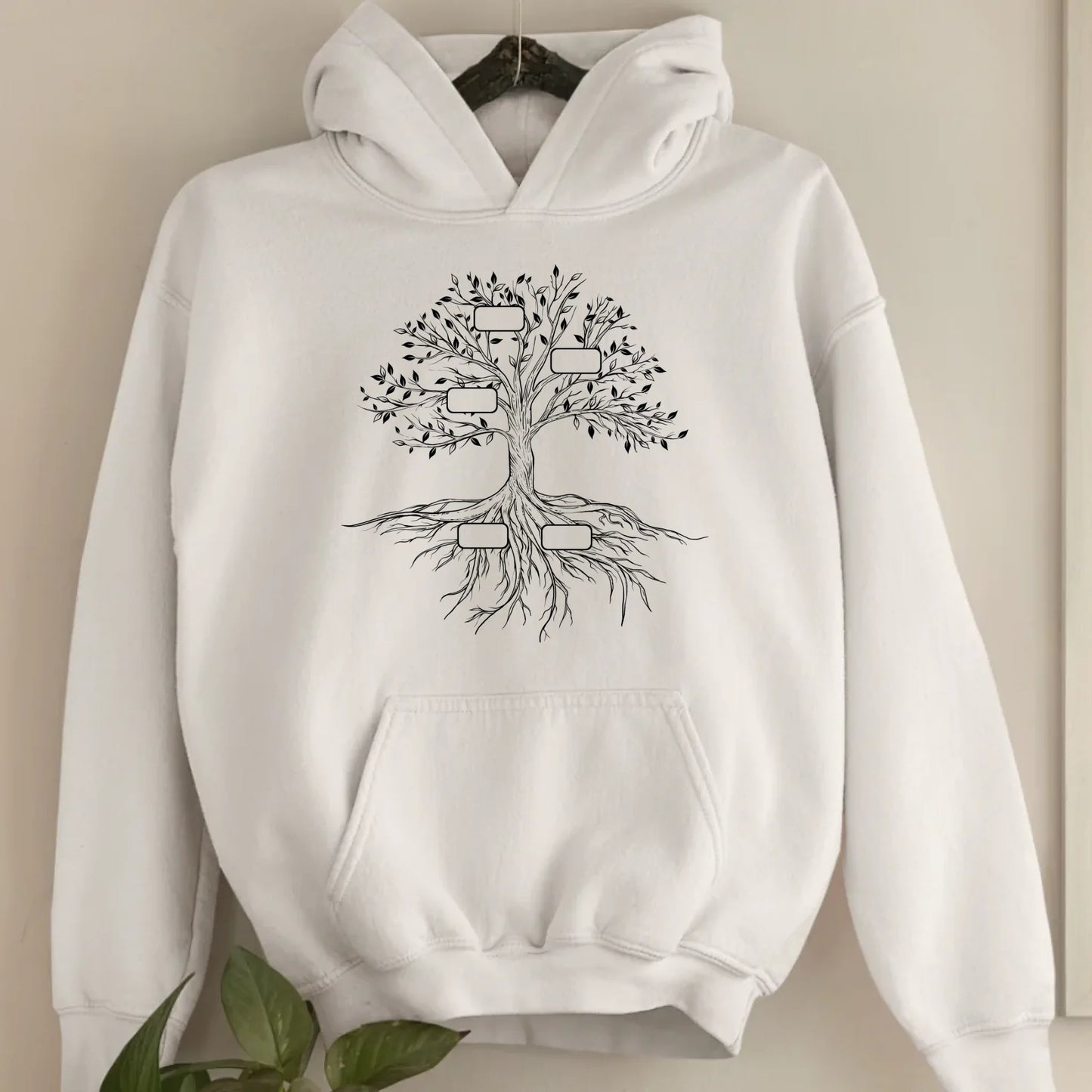 Family Tree - Bio Unisex Hoodie *personalisierbar*