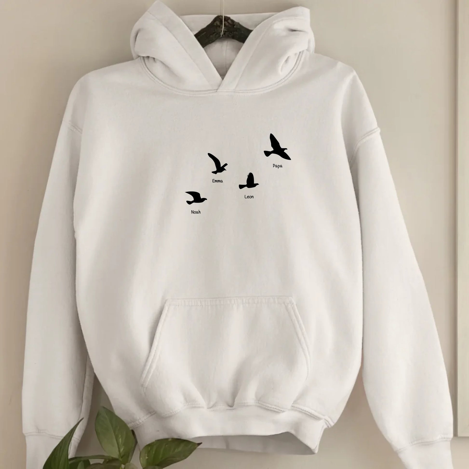 Fly with me - Bio Unisex Hoodie *personalisierbar*
