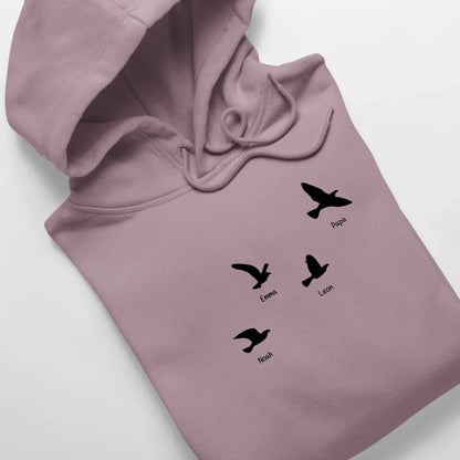 Fly with me - Bio Unisex Hoodie *personalisierbar* Cruiser Hoodie 2.0 ST ST Lilac-Dream