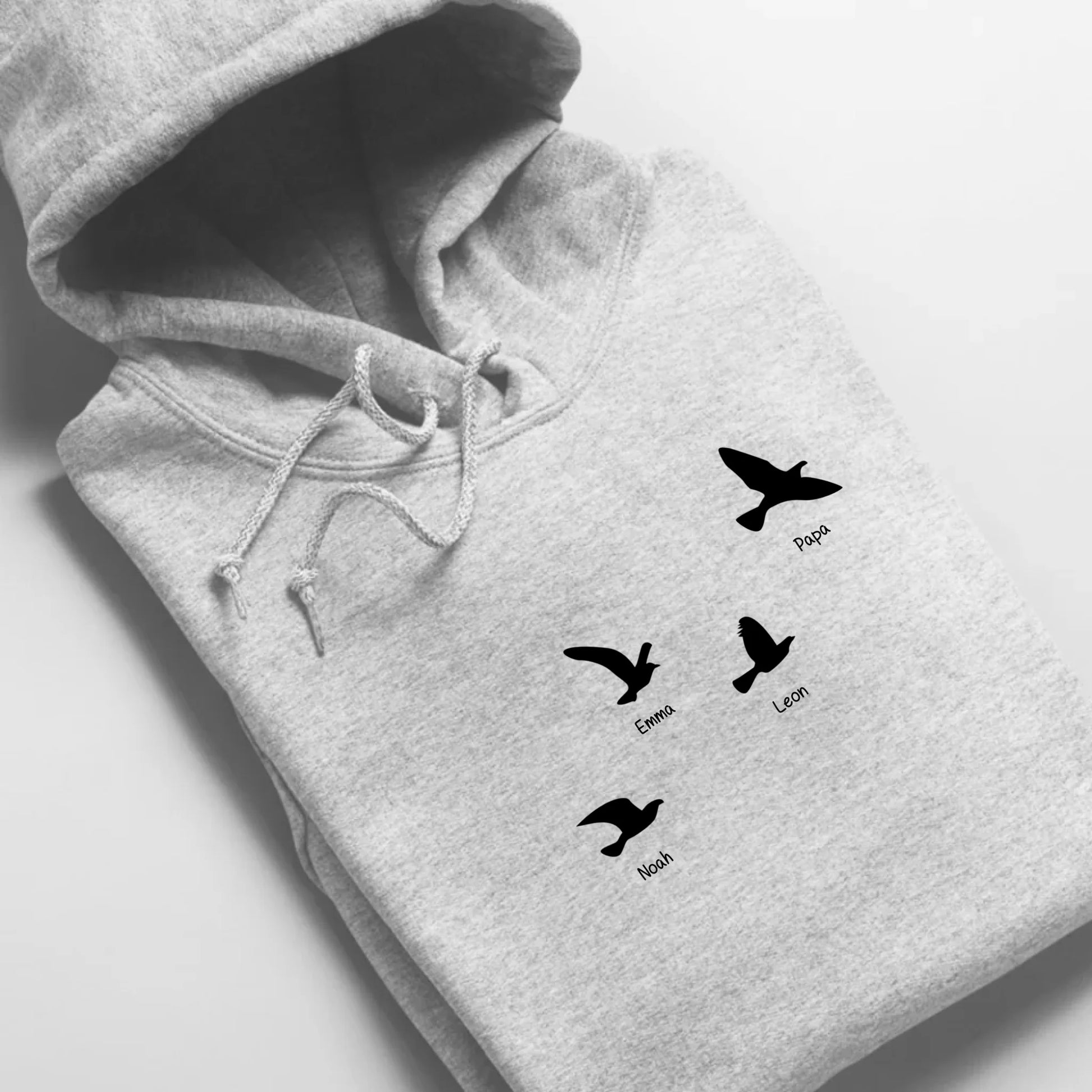 Fly with me - Bio Unisex Hoodie *personalisierbar* Cruiser Hoodie 2.0 ST ST Heather-Grey