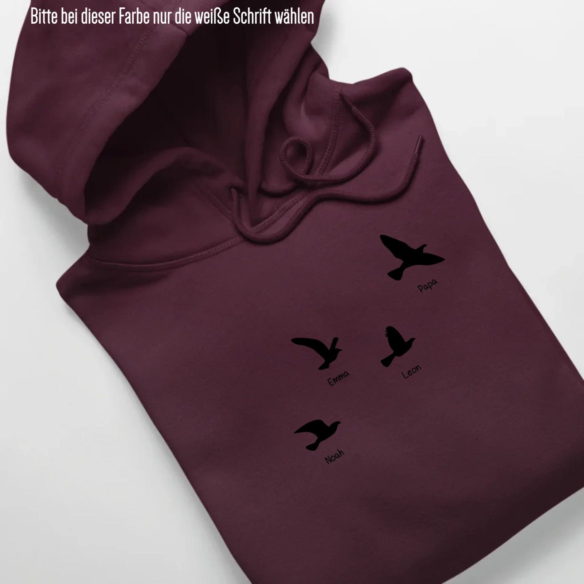 Fly with me - Bio Unisex Hoodie *personalisierbar* Cruiser Hoodie 2.0 ST ST Burgundy