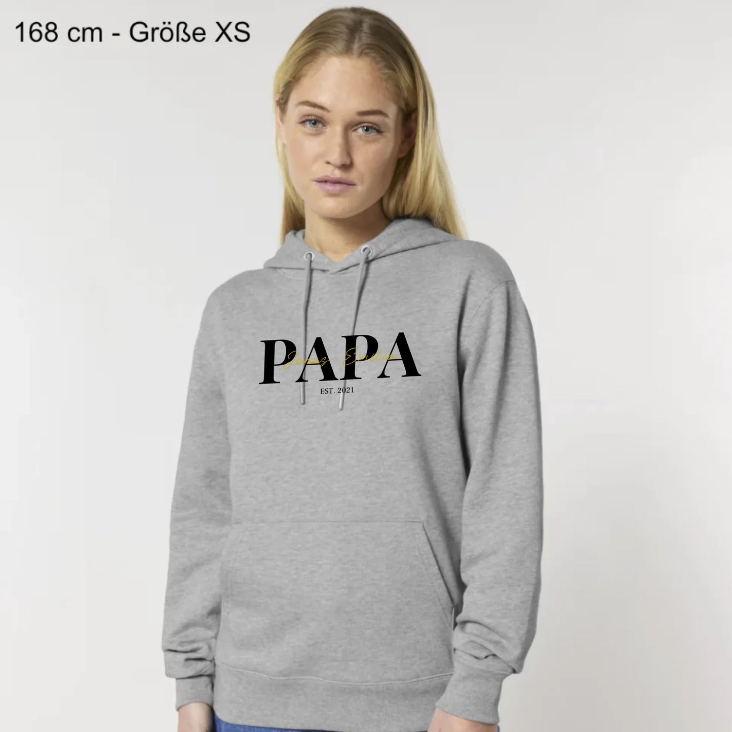 PAPA/MAMA + Kids - Bio Unisex Hoodie *personalisierbar*