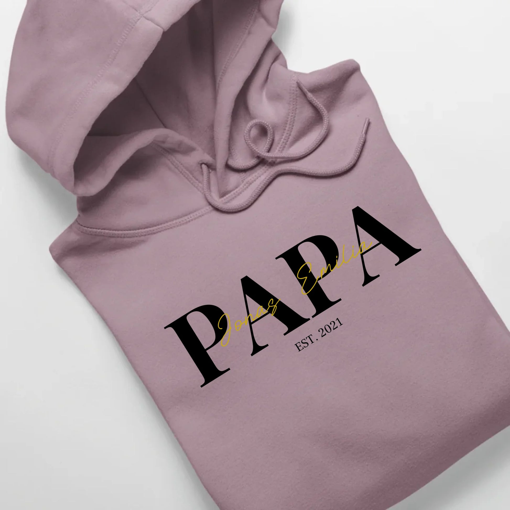 PAPA/MAMA + Kids - Bio Unisex Hoodie *personalisierbar* Cruiser Hoodie 2.0 ST ST Lilac-Dream