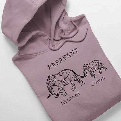 Papafant - Bio Unisex Hoodie *personalisierbar* Cruiser Hoodie 2.0 ST ST Lilac-Dream