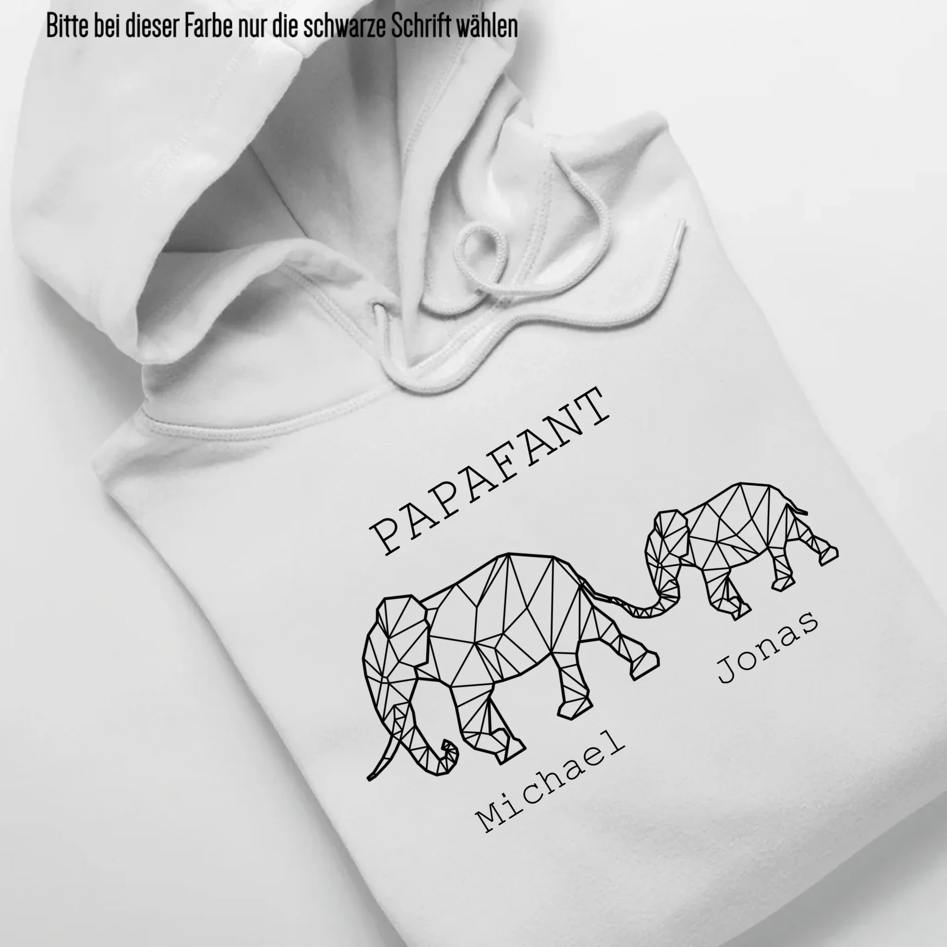 Papafant - Bio Unisex Hoodie *personalisierbar* Cruiser Hoodie 2.0 ST ST White