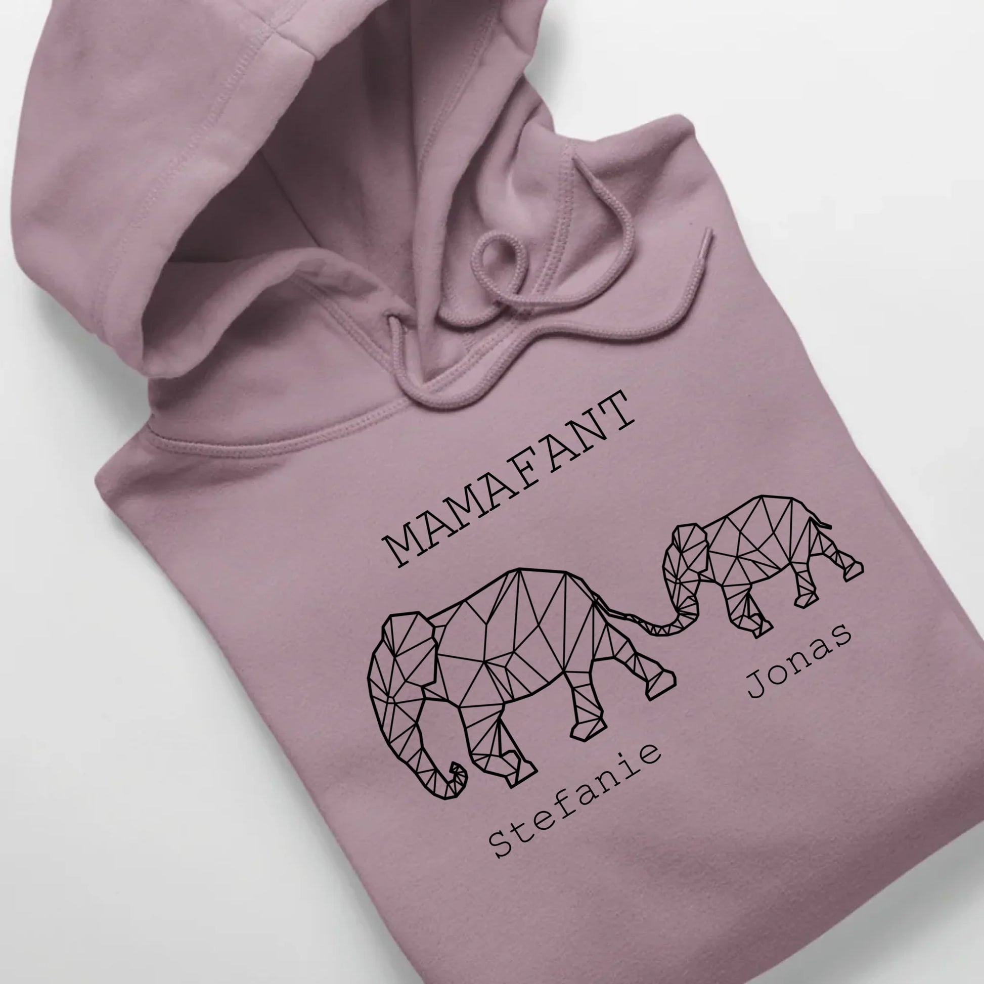 Mamafant - Bio Unisex Hoodie *personalisierbar* Cruiser Hoodie 2.0 ST ST Lilac-Dream