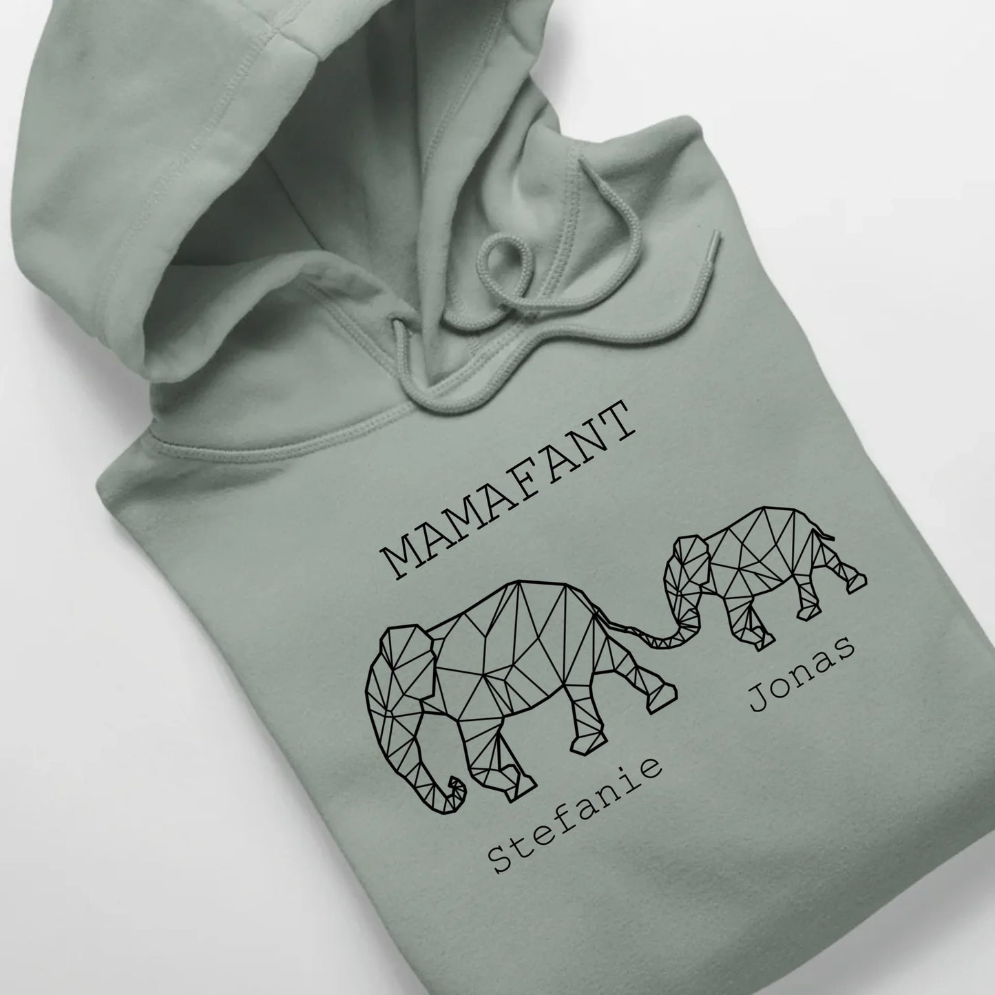 Mamafant - Bio Unisex Hoodie *personalisierbar* Cruiser Hoodie 2.0 ST ST Aloe