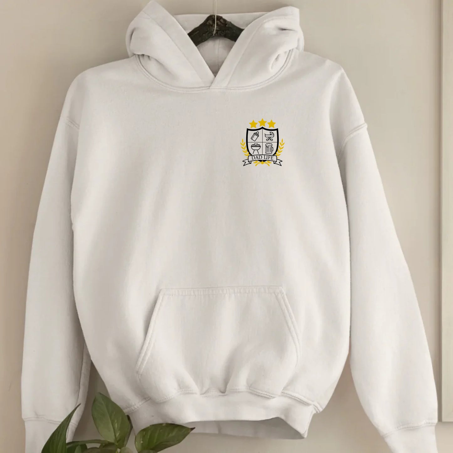 Dad/Mom Life Wappen - Bio Unisex Hoodie *personalisierbar*