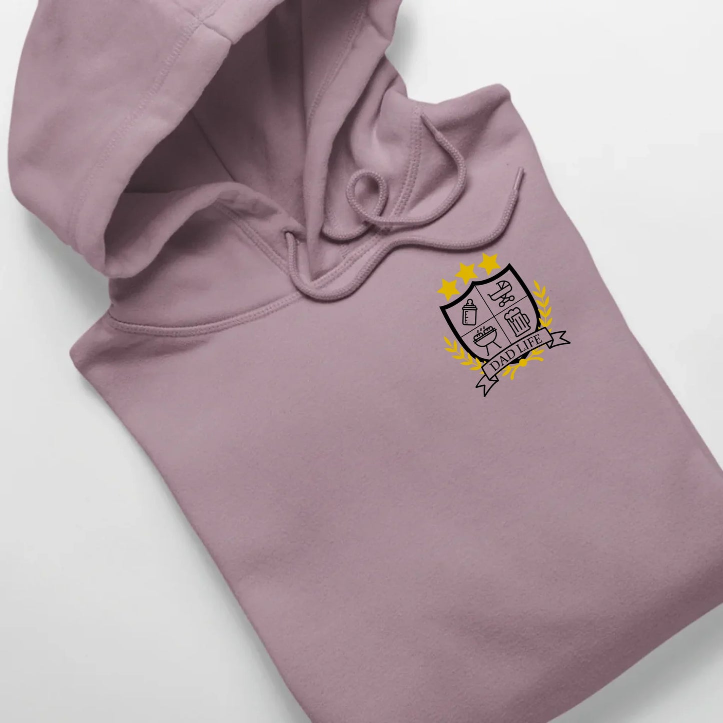 Dad/Mom Life Wappen - Bio Unisex Hoodie *personalisierbar* Cruiser Hoodie 2.0 ST ST Lilac-Dream