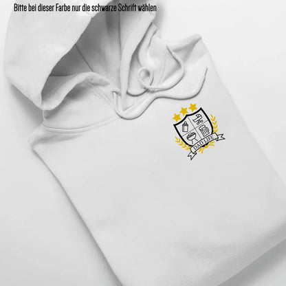 Dad/Mom Life Wappen - Bio Unisex Hoodie *personalisierbar* Cruiser Hoodie 2.0 ST ST White