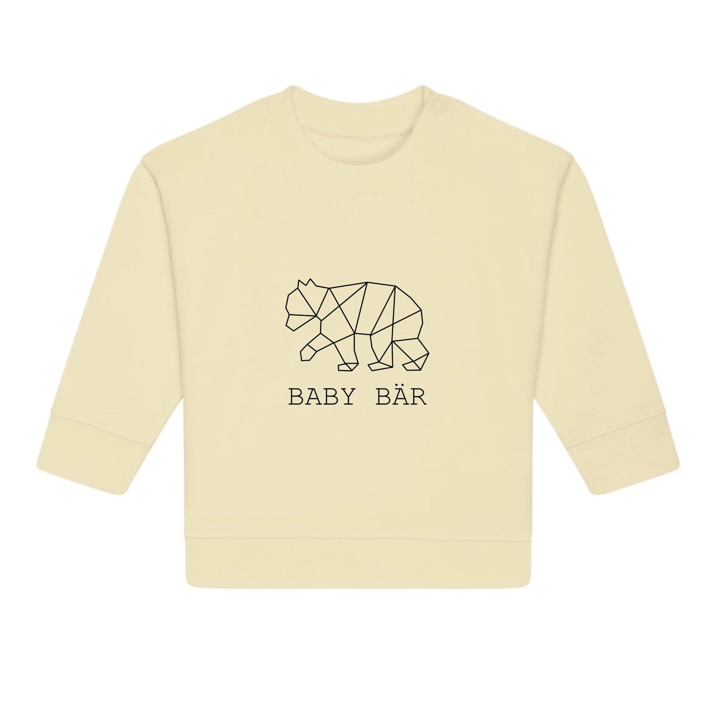 Baby Bär - Bio Baby Sweatshirt *personalisierbar (ohne Namen)*