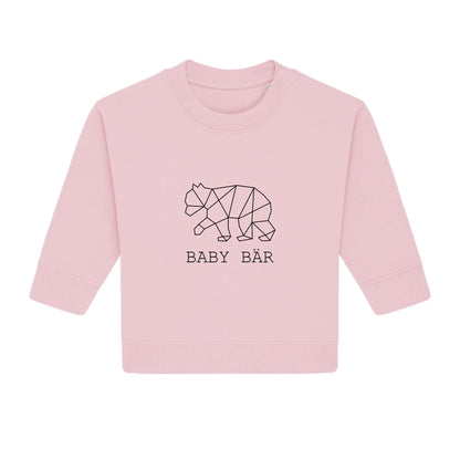 Baby Bär - Bio Baby Sweatshirt *personalisierbar (ohne Namen)*