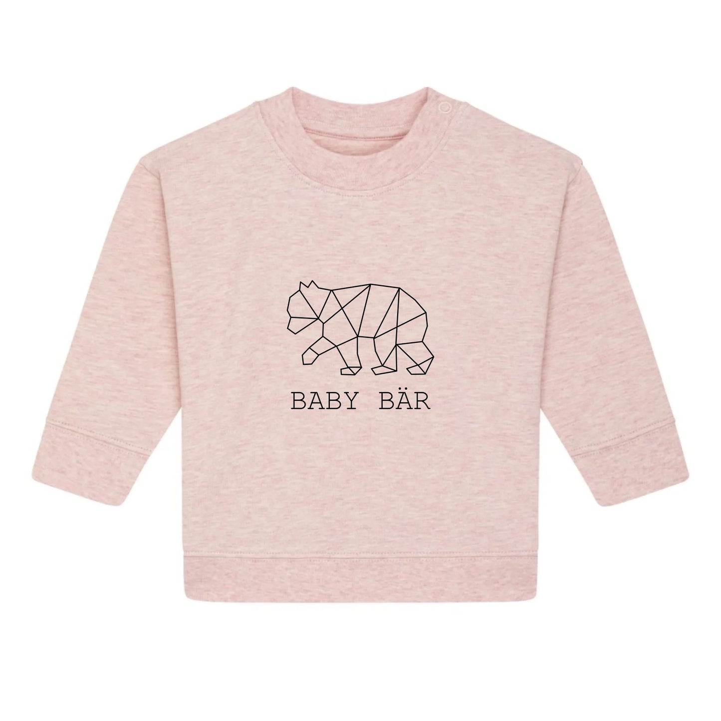 Baby Bär - Bio Baby Sweatshirt *personalisierbar (ohne Namen)*