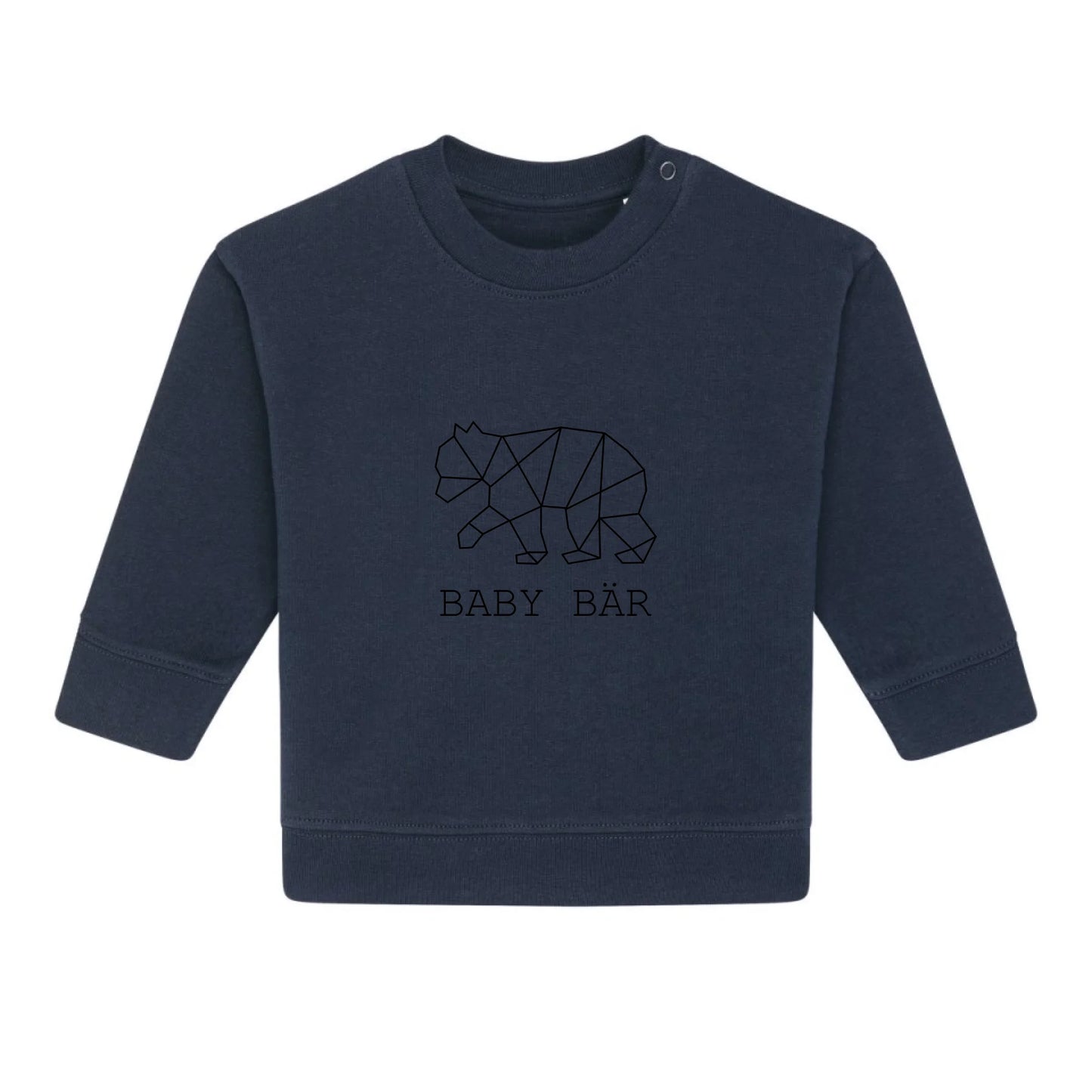 Baby Bär - Bio Baby Sweatshirt *personalisierbar (ohne Namen)*