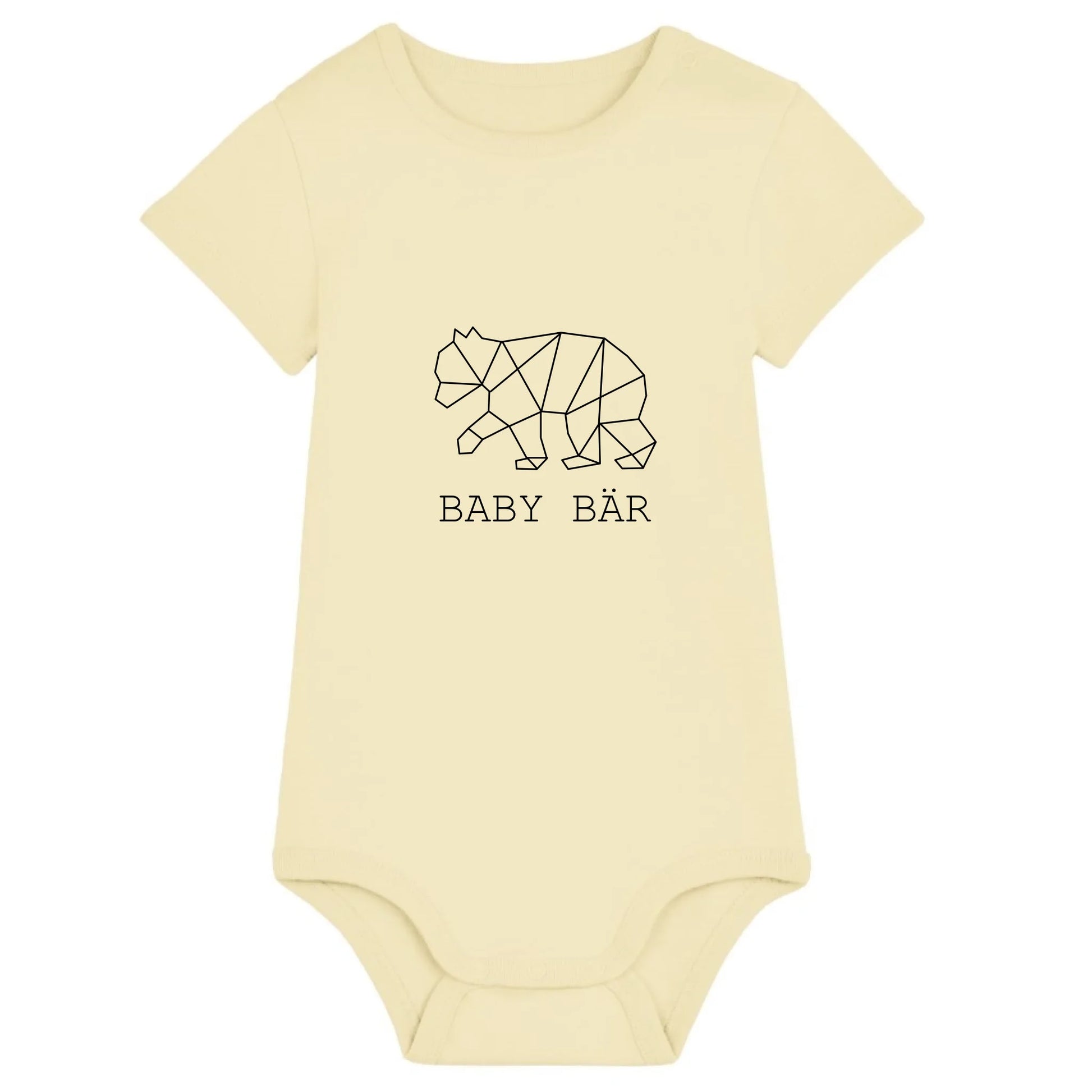 Baby Bär - Bio Baby Body *personalisierbar (ohne Namen)* Baby Body ST ST Butter