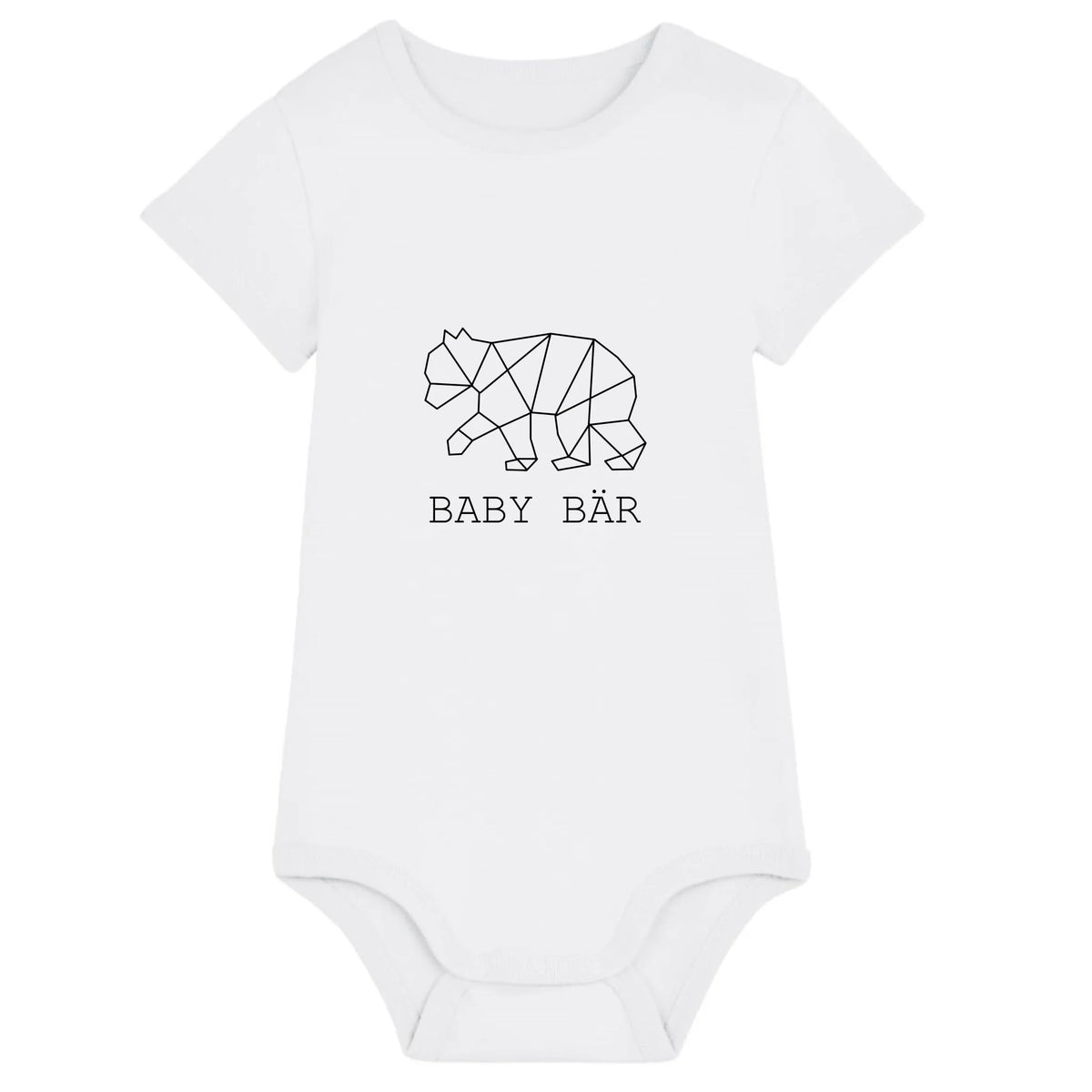 Baby Bär - Bio Baby Body *personalisierbar (ohne Namen)* Baby Body ST ST White