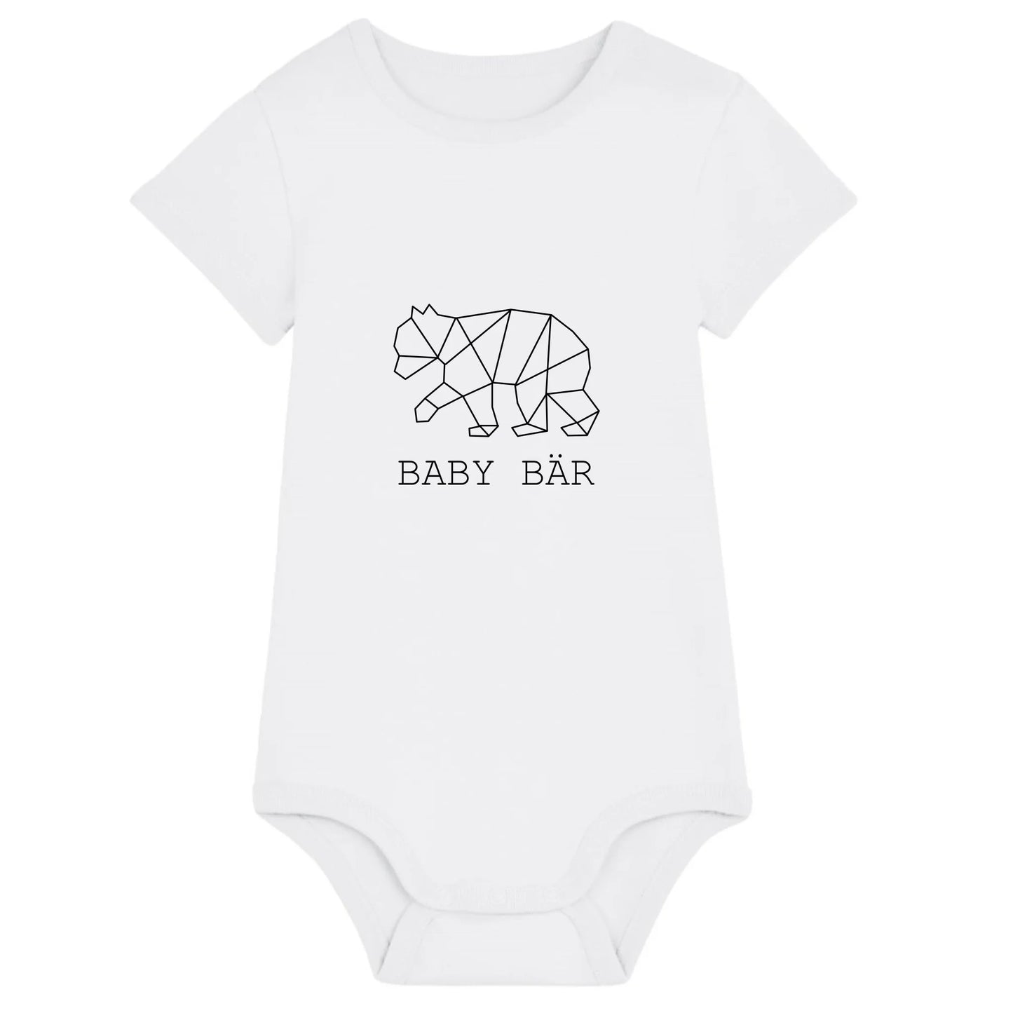 Baby Bär - Bio Baby Body *personalisierbar (ohne Namen)* Baby Body ST ST White
