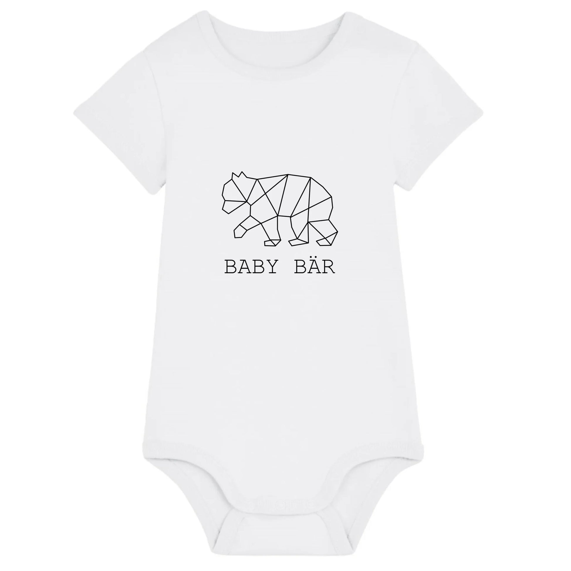 Baby Bär - Bio Baby Body *personalisierbar (ohne Namen)* Baby Body ST ST White