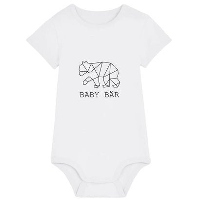Baby Bär - Bio Baby Body *personalisierbar (ohne Namen)* Baby Body ST ST White