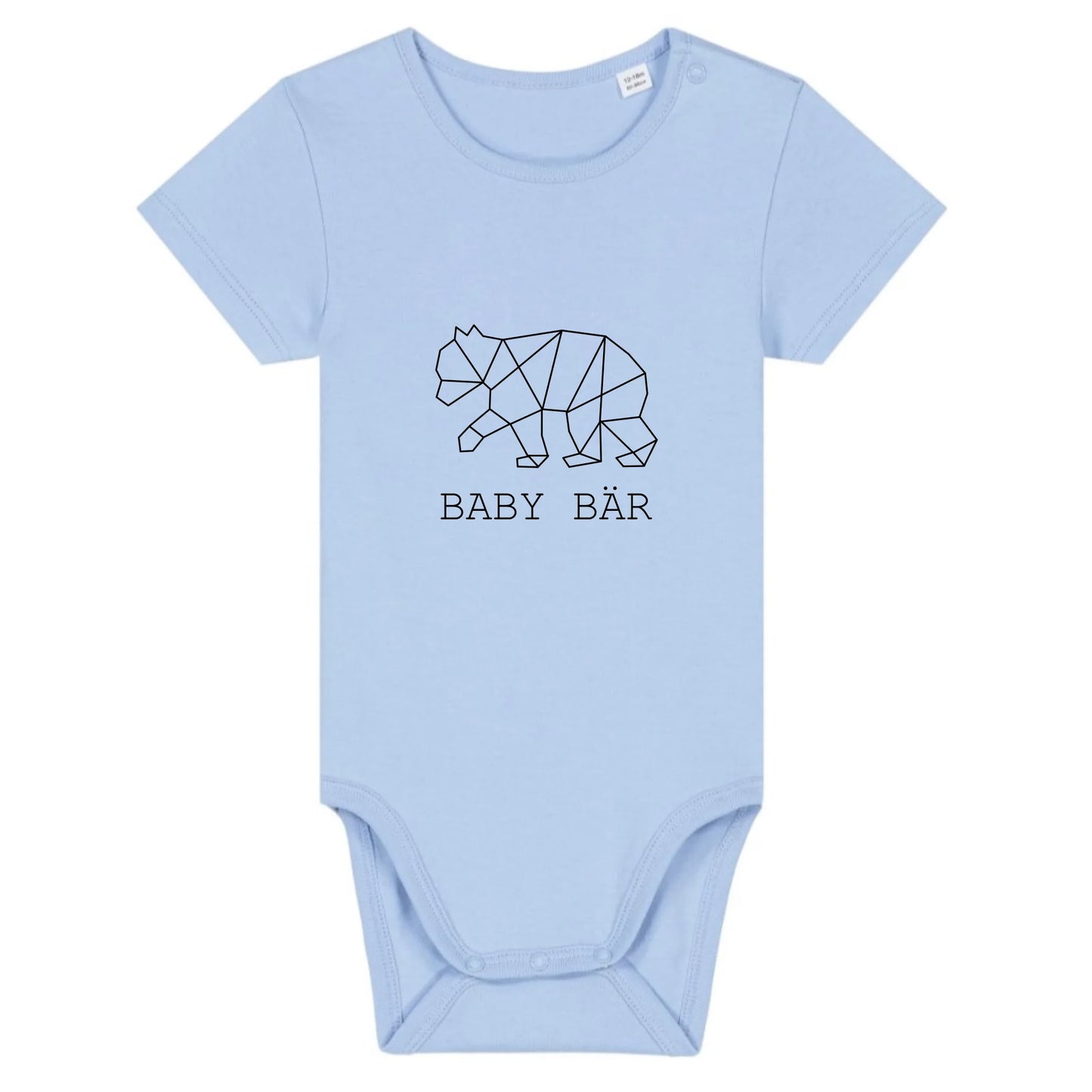 Baby Bär - Bio Baby Body *personalisierbar (ohne Namen)* Baby Body ST ST Blue-Soul