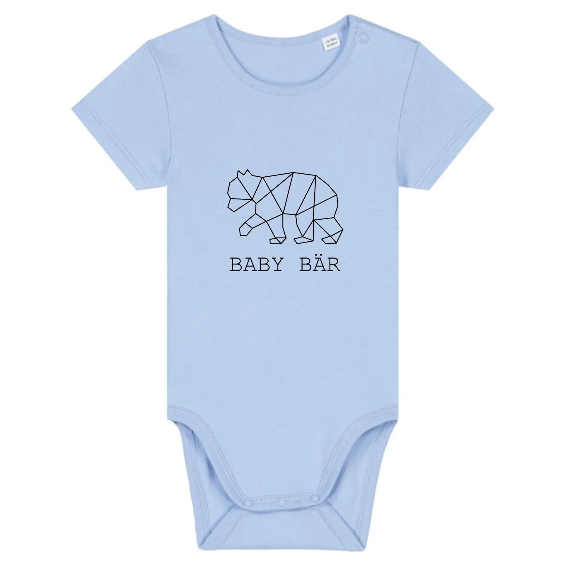 Baby Bär - Bio Baby Body *personalisierbar (ohne Namen)* Baby Body ST ST Blue-Soul
