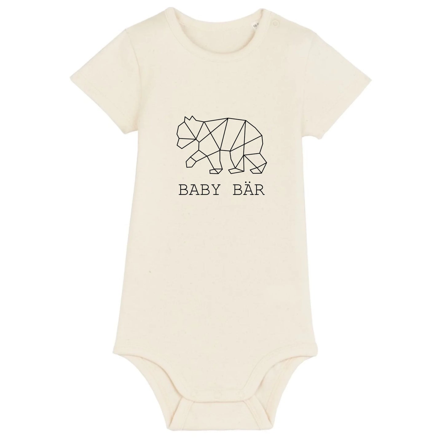 Baby Bär - Bio Baby Body *personalisierbar (ohne Namen)* Baby Body ST ST Natural-Raw