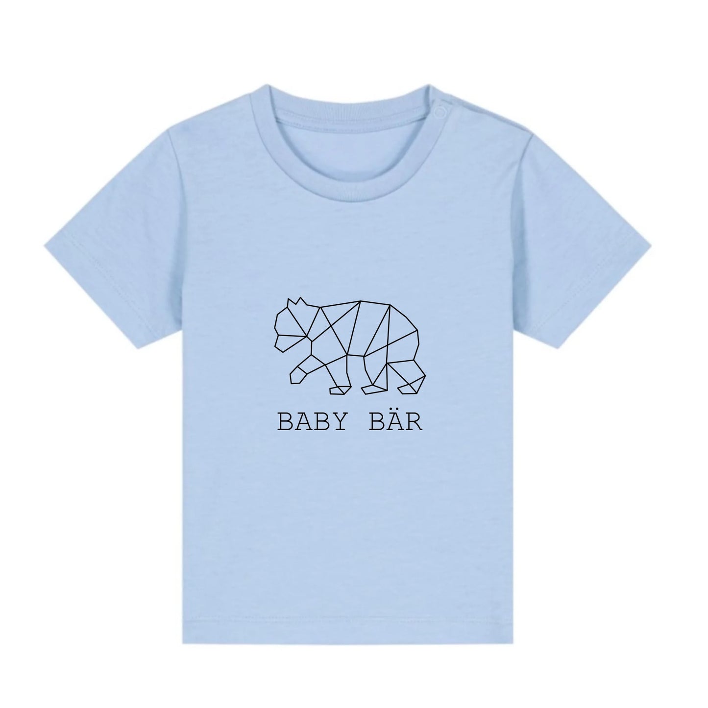 Baby Bär - Bio Baby Shirt *personalisierbar (ohne Namen)* Baby Creator T-Shirt ST ST NEU Blue-Soul