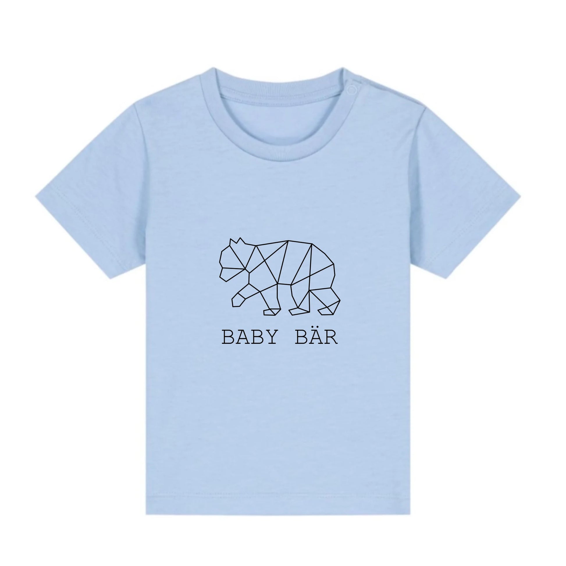 Baby Bär - Bio Baby Shirt *personalisierbar (ohne Namen)* Baby Creator T-Shirt ST ST NEU Blue-Soul