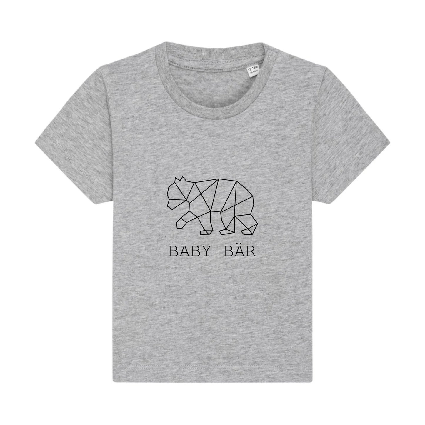 Baby Bär - Bio Baby Shirt *personalisierbar (ohne Namen)*