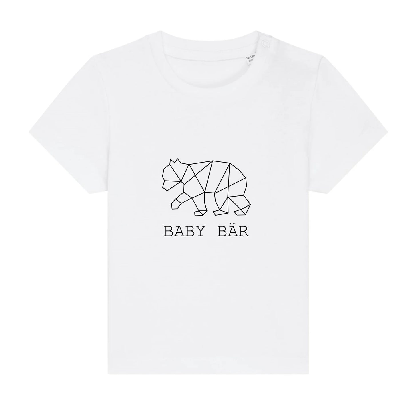 Baby Bär - Bio Baby Shirt *personalisierbar (ohne Namen)*