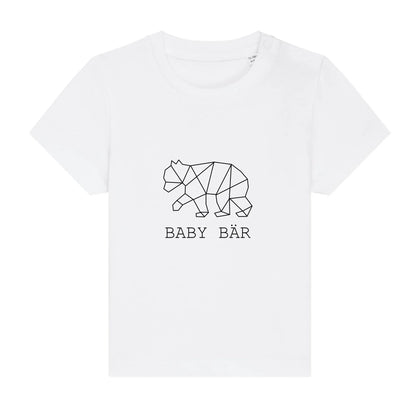 Baby Bär - Bio Baby Shirt *personalisierbar (ohne Namen)*