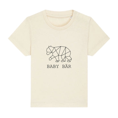 Baby Bär - Bio Baby Shirt *personalisierbar (ohne Namen)* Baby Creator T-Shirt ST ST NEU Natural-Raw