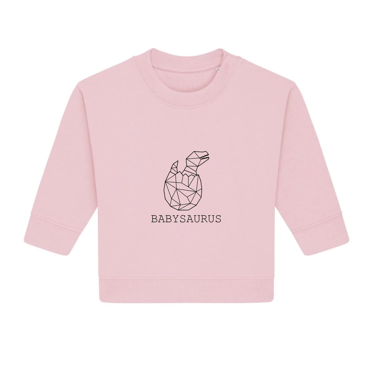Babysaurus - Bio Baby Sweathirt *personalisierbar (ohne Namen)*