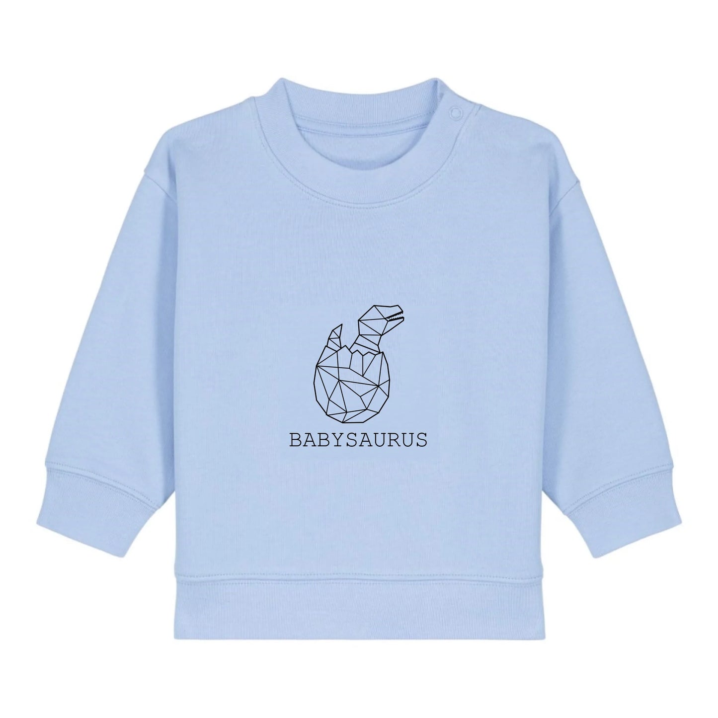 Babysaurus - Bio Baby Sweathirt *personalisierbar (ohne Namen)*