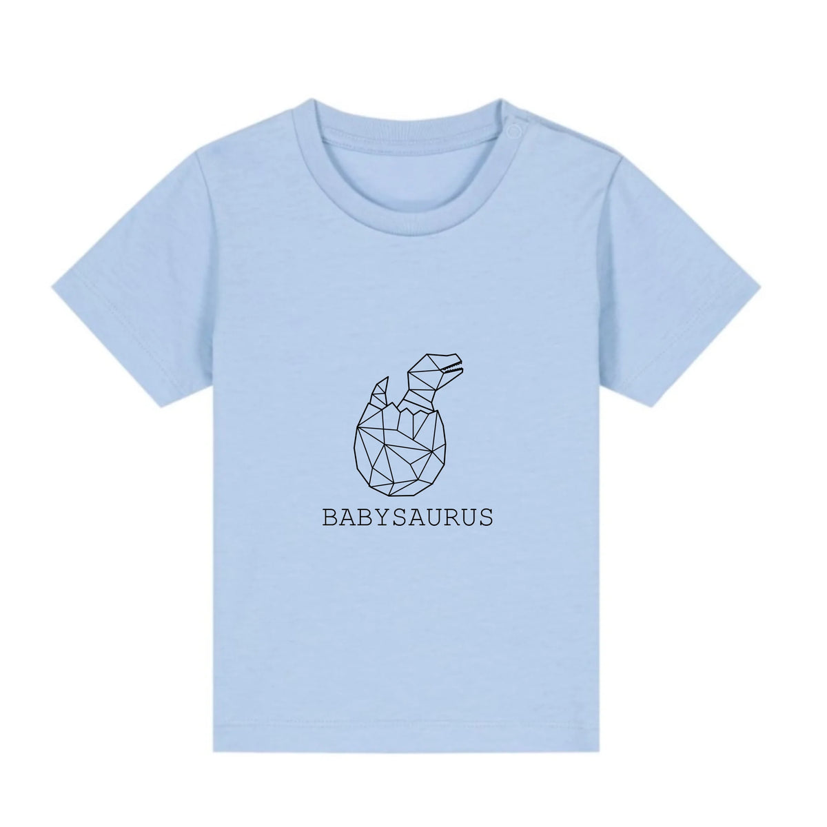 Babysaurus - Bio Baby Shirt *personalisierbar (ohne Namen)* Baby Creator T-Shirt ST ST NEU Blue-Soul