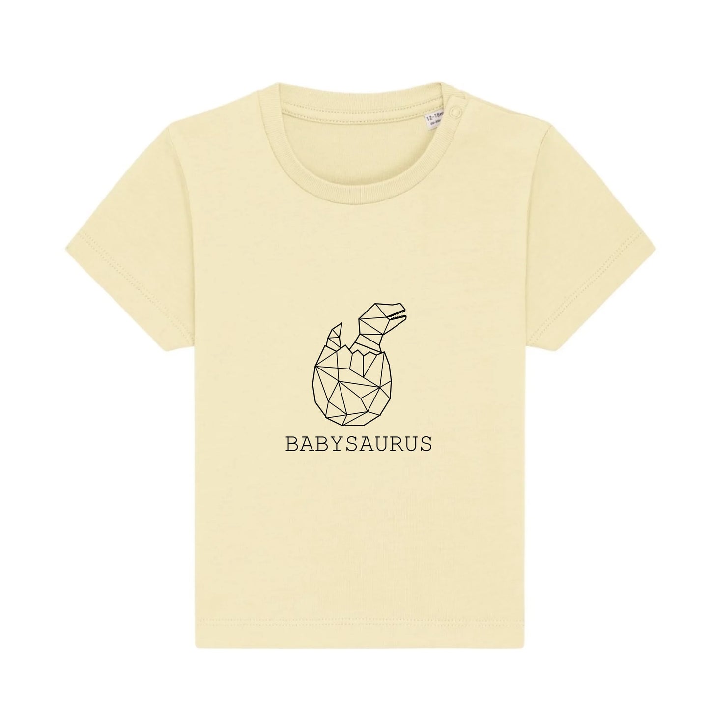 Babysaurus - Bio Baby Shirt *personalisierbar (ohne Namen)*