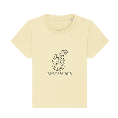 Babysaurus - Bio Baby Shirt *personalisierbar (ohne Namen)*