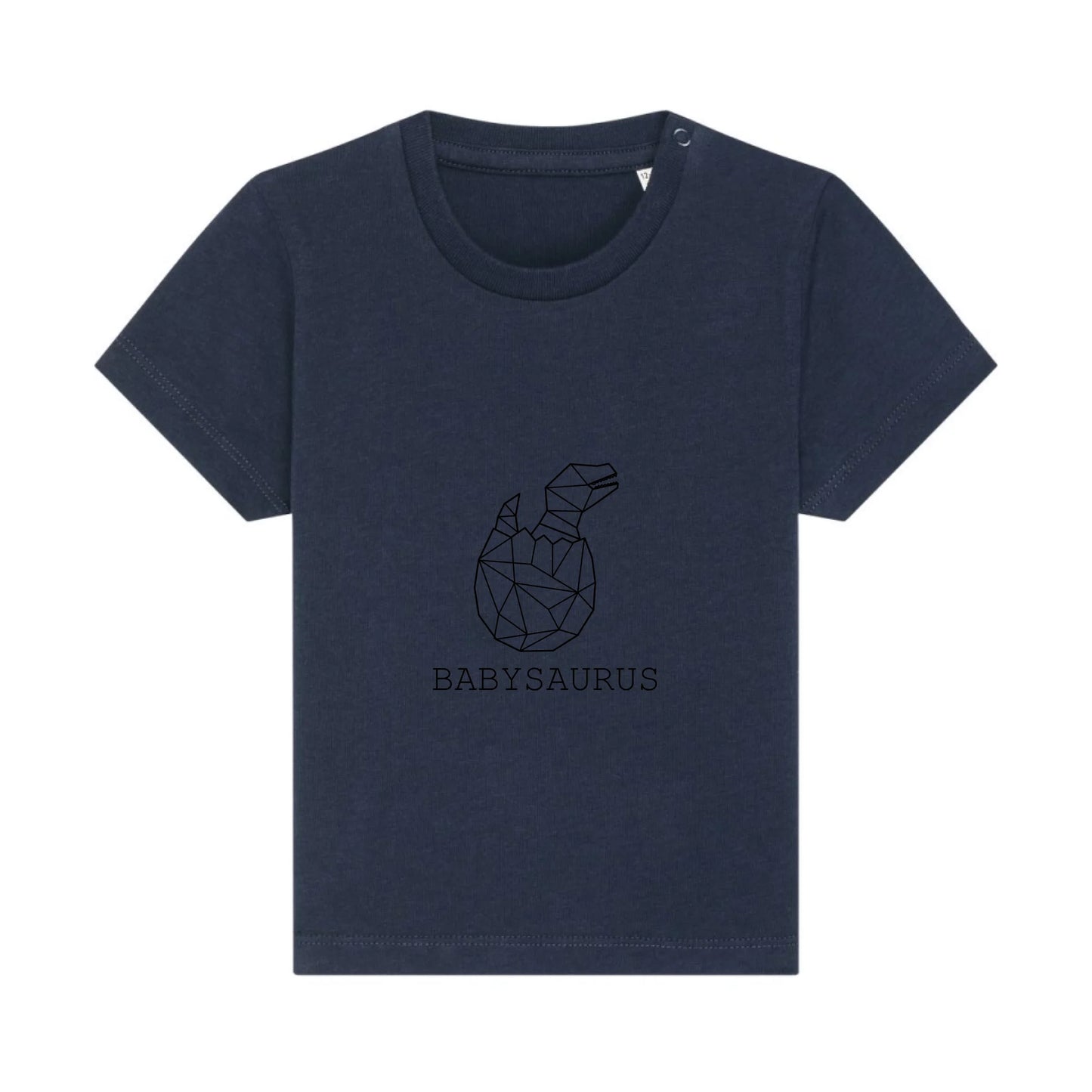 Babysaurus - Bio Baby Shirt *personalisierbar (ohne Namen)* Baby Creator T-Shirt ST ST NEU French-Navy