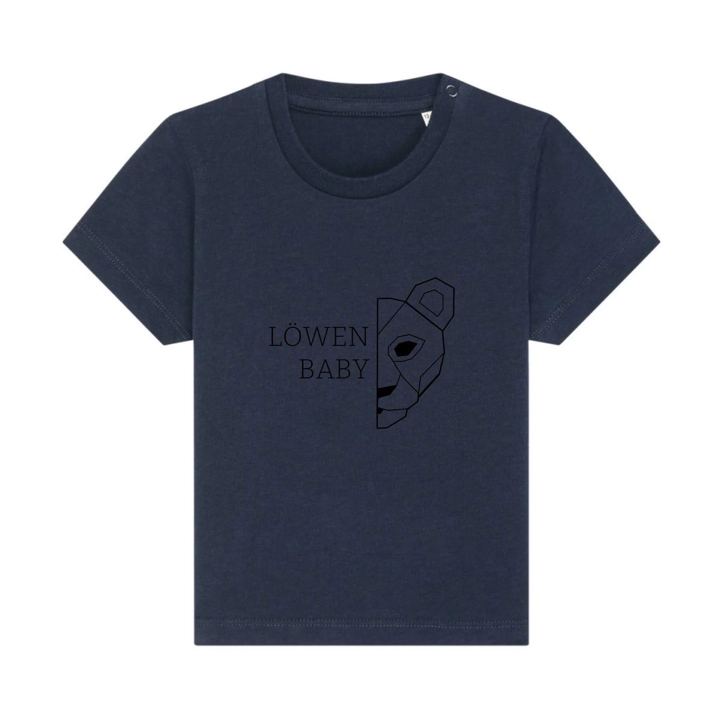 Löwen Baby - Bio Baby Shirt *personalisierbar (ohne Namen)*