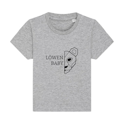 Löwen Baby - Bio Baby Shirt *personalisierbar (ohne Namen)*
