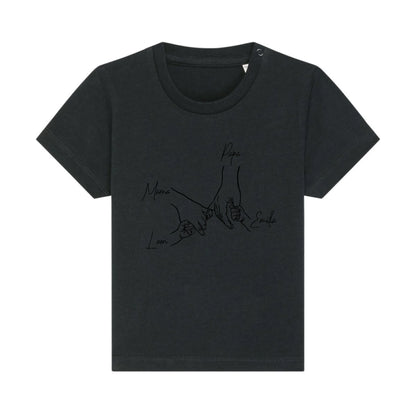 Family Hands - Bio Baby Shirt *personalisierbar*