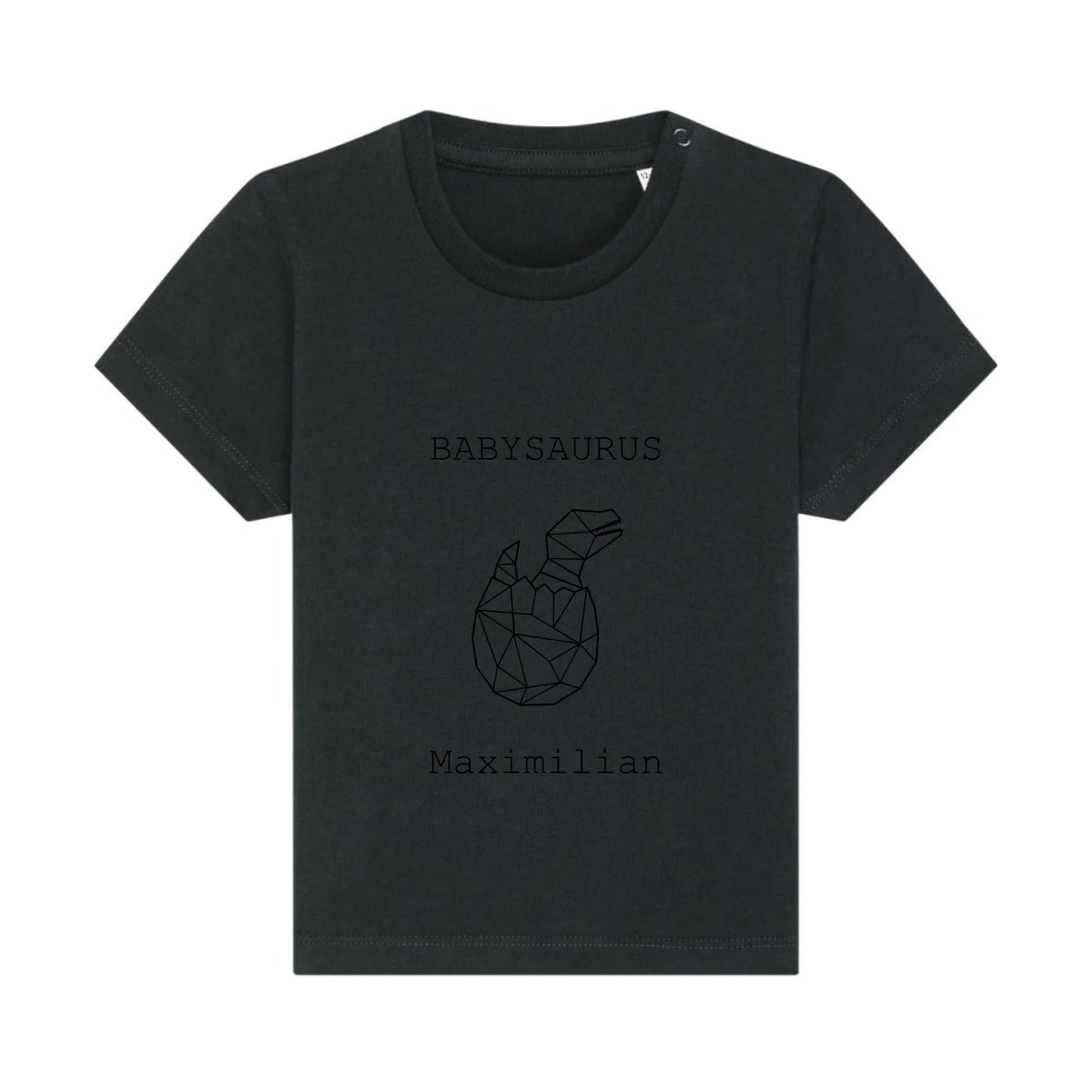 Babysaurus - Bio Baby Shirt *personalisierbar (mit Namen)*